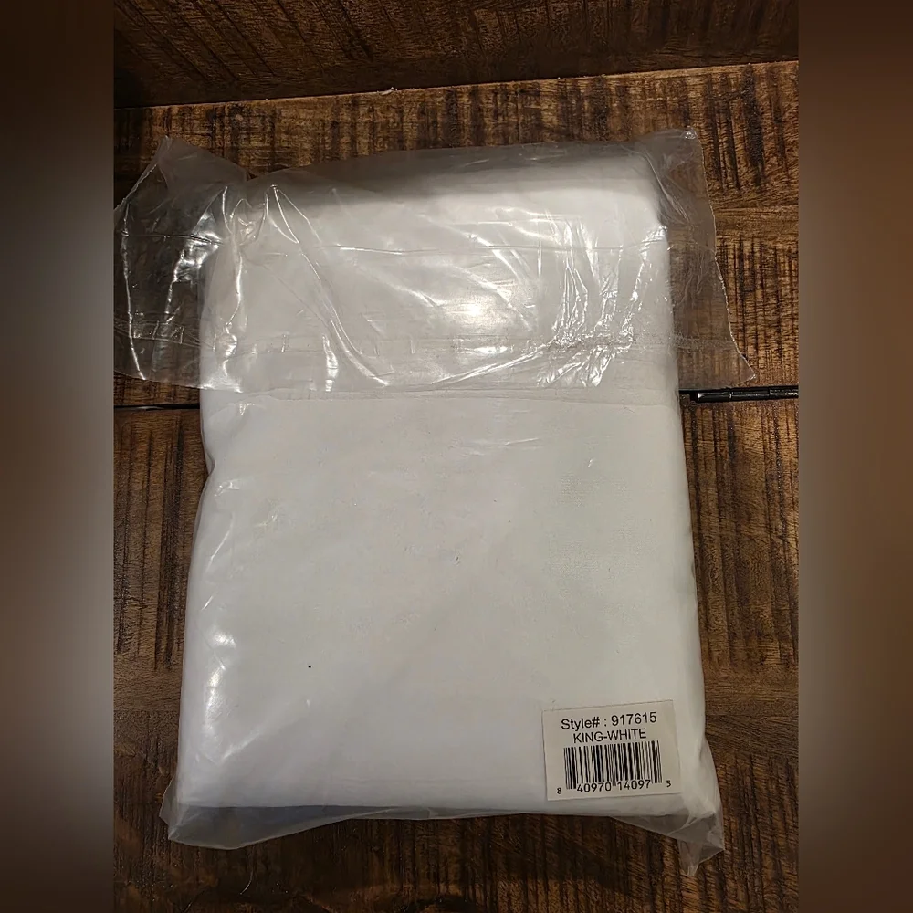 Swift Home White King Bed Skirt